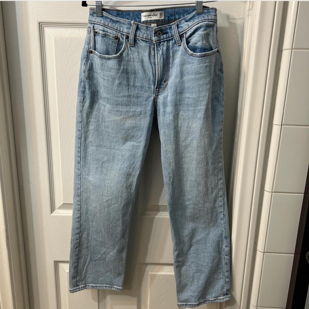 Abercrombie & Fitch Women's Mid Rise Jeans